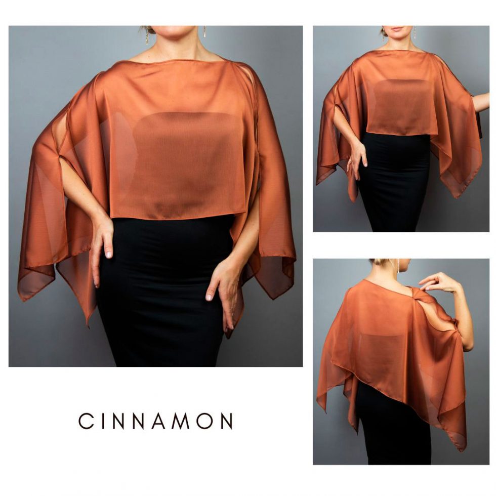 Cinnamon capelet