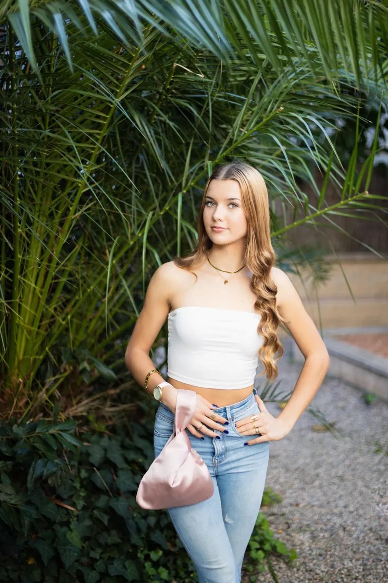 pink satin purse Japanese knot bag