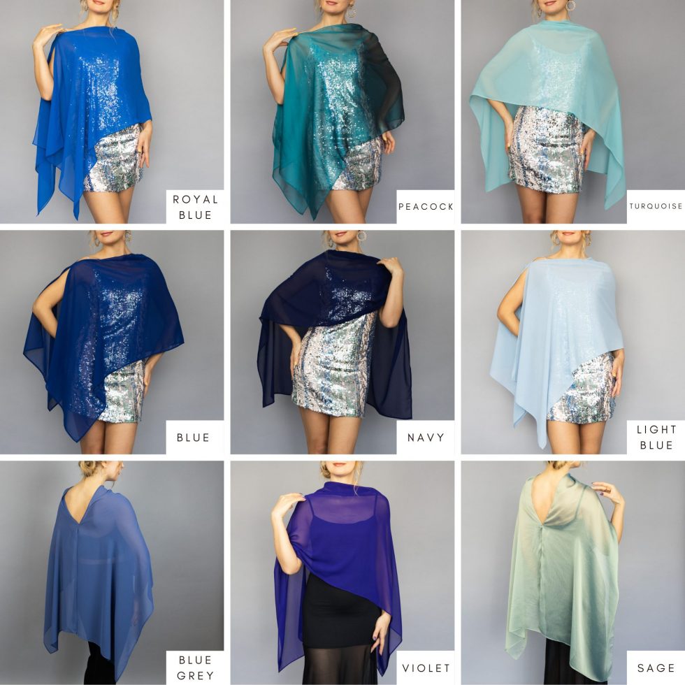 Mint green cape light sage capelet