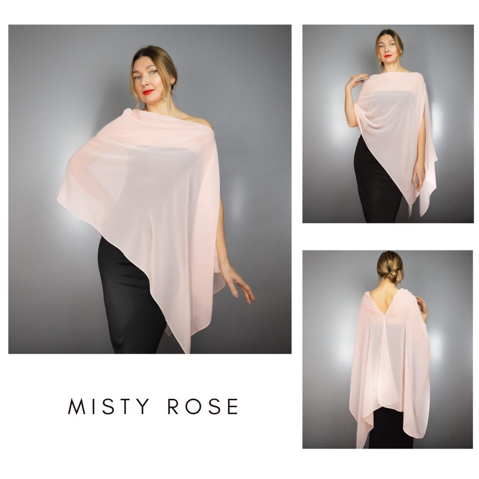 Misty Rose Greek cape