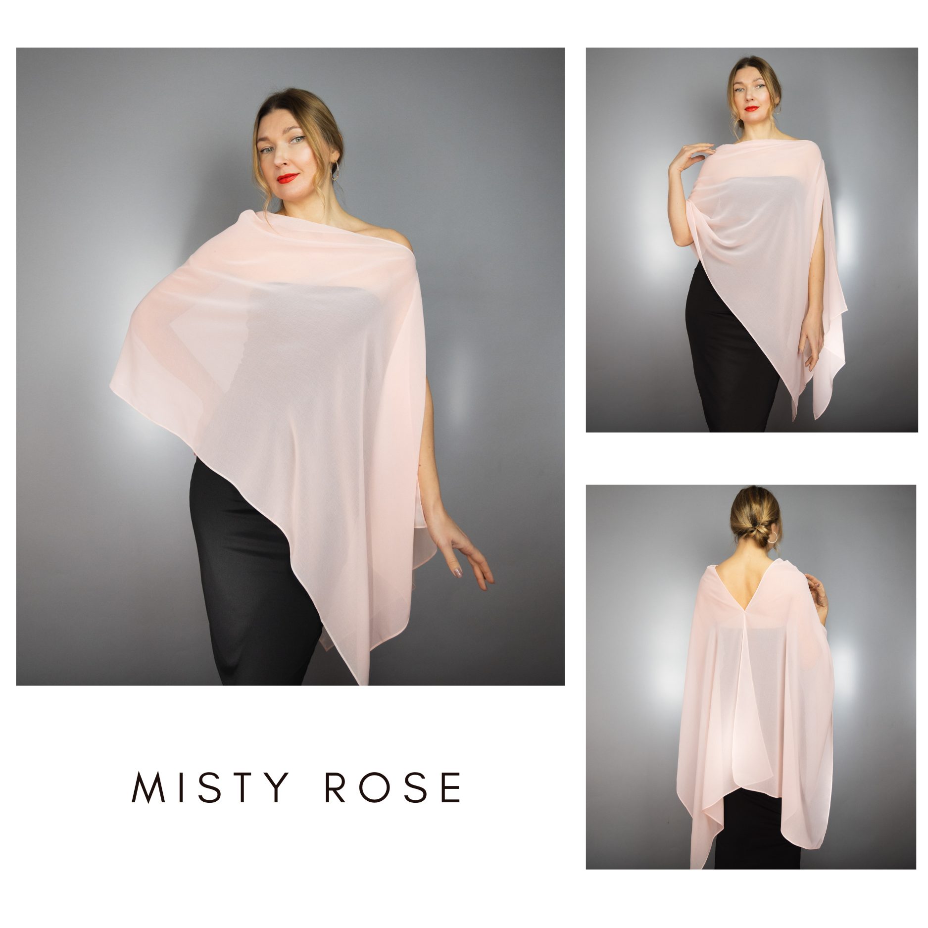Misty Rose Greek cape