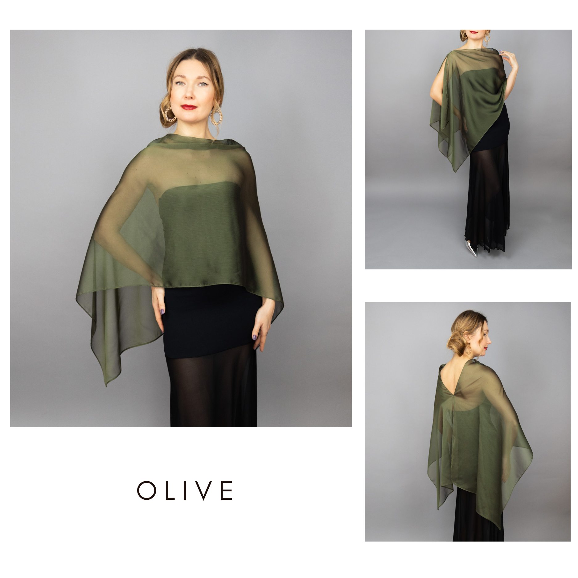 Olive greek cape