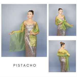 Pistacho organza wrap silver grey sheer shawl scarf silver grey sheer shrug bridesmaids scarf woman sheer scarf evening shawl prom