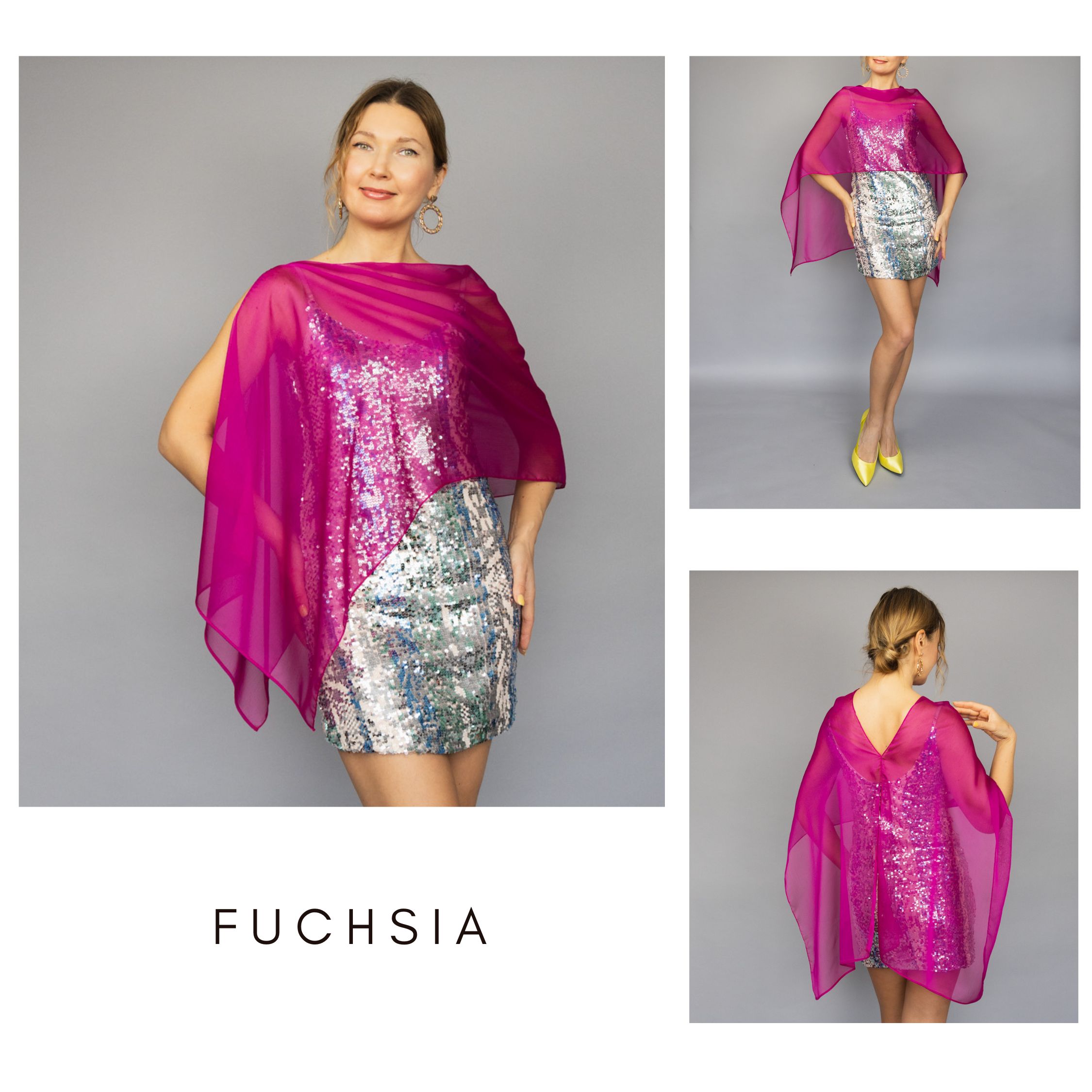 Fuchsia greek cape