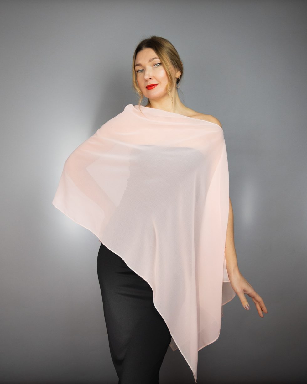 greek capelet misty rose