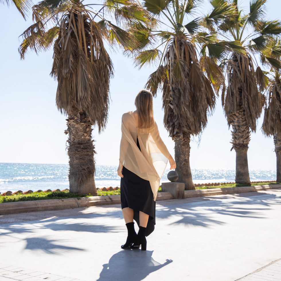 Beige chiffon wrap silver grey sheer shawl scarf silver grey sheer shrug bridesmaids scarf woman sheer scarf evening shawl prom