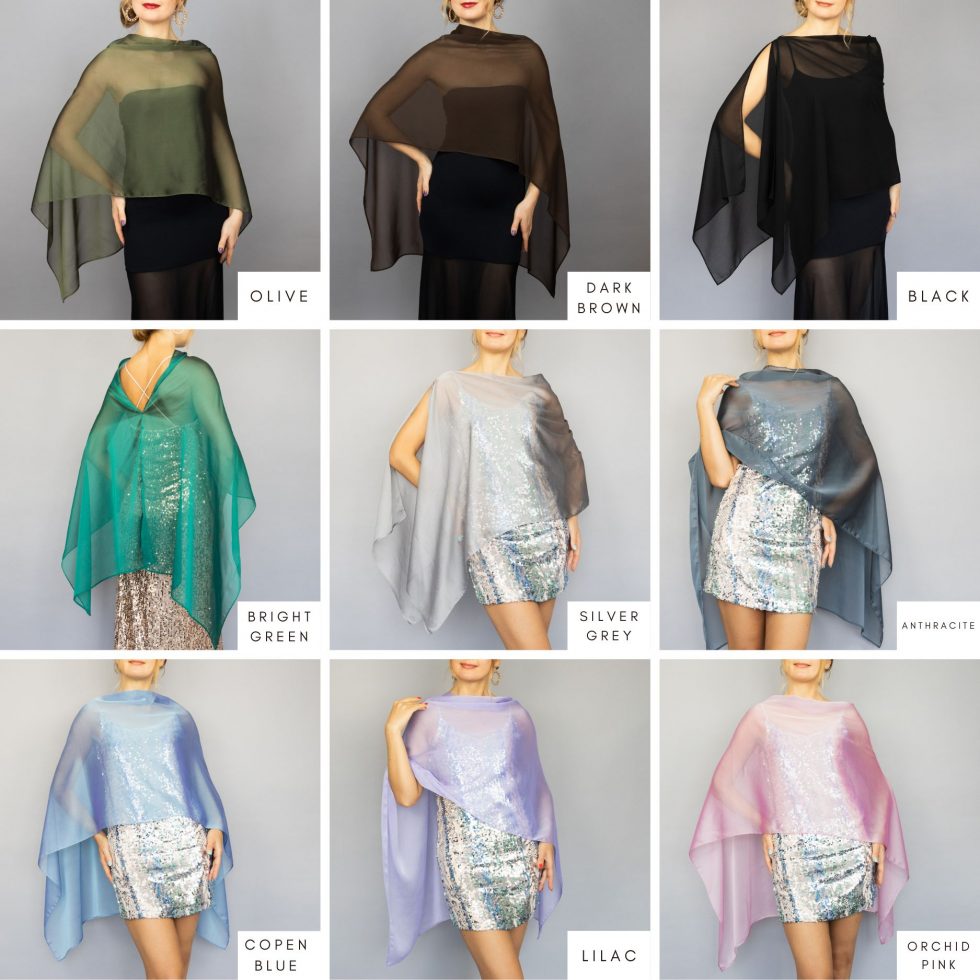 Greek capelete shawl palette