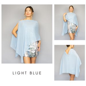 Light Blue grek cape