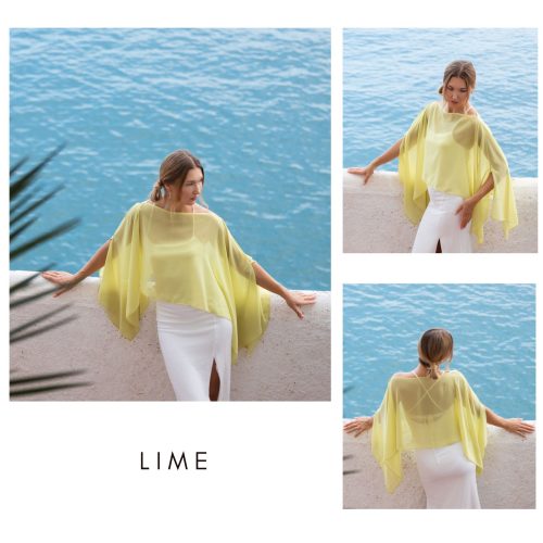 Lime yellow capelet long chiffon scarf neck scarf sheer scarf mauve elegant accessories neck tie mauve scarf bridal elegance scarf