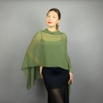 Pistacho green Chiffon wrap bolero capelet wedding or evening shrug, navy, white, blue shrug jacket, woman poncho, woman cape, choir cape