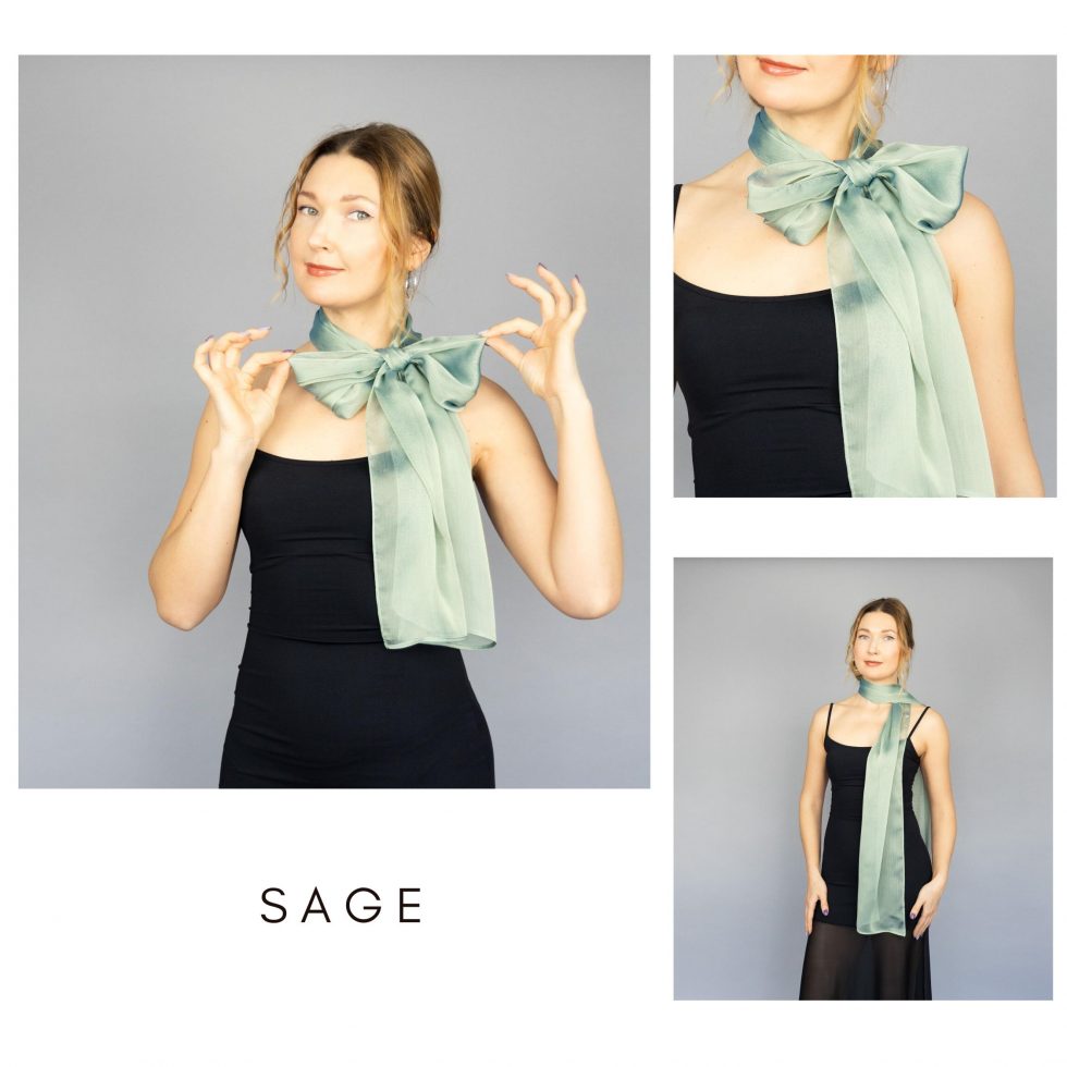 Sage scarf long chiffon scarf neck scarf sheer scarf mauve elegant accessories neck tie mauve scarf bridal elegance scarf