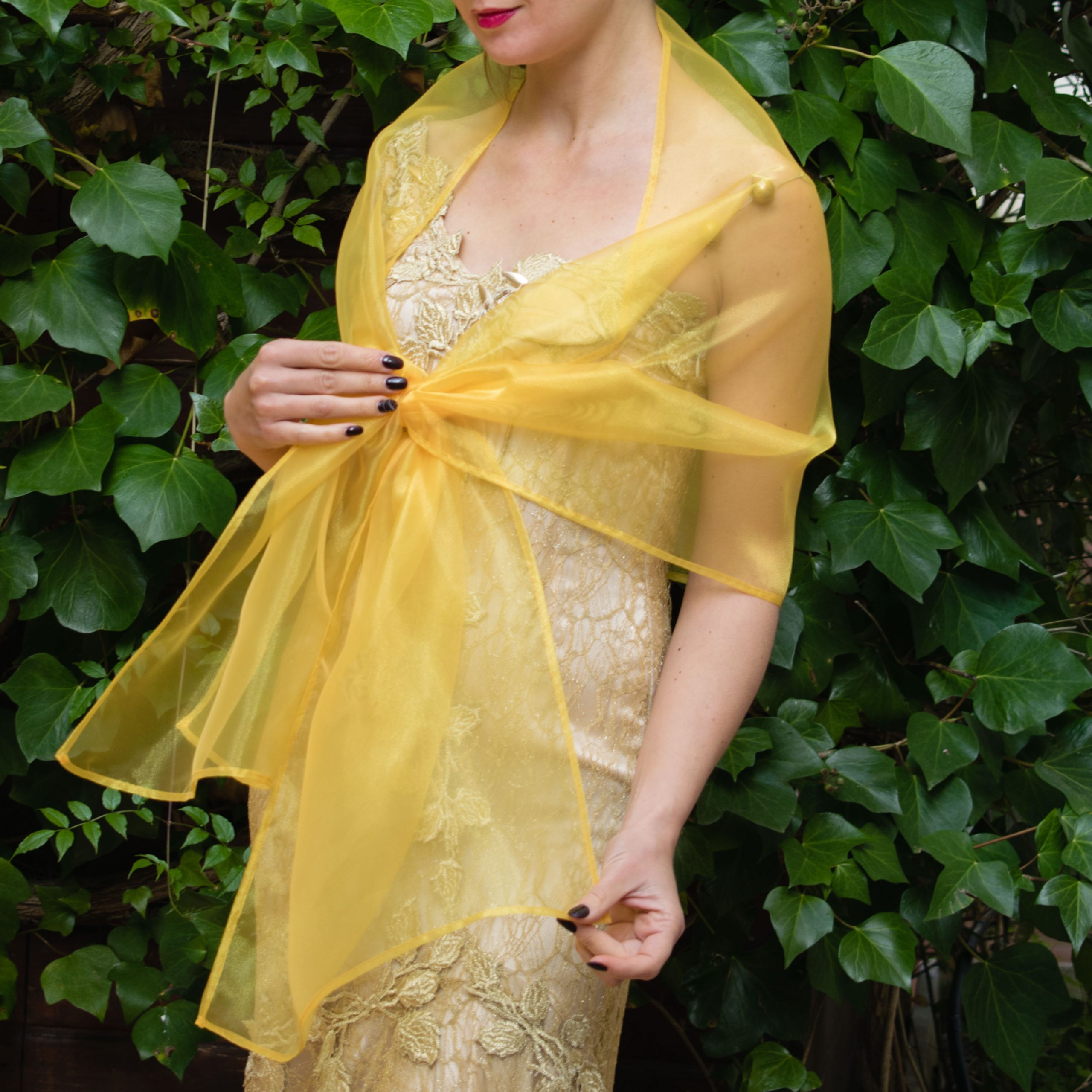 Yellow organza wrap silver grey sheer shawl scarf silver grey sheer shrug bridesmaids scarf woman sheer scarf evening shawl prom