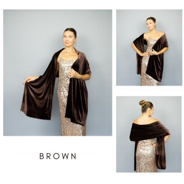 brown velvet wrap brown shawl brown winter shawl brown shrug brown warm shawl brown bridesmaids wrap brown woman scarf