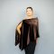 Brown chocolate velvet wrap dark brown velvet cape brown velvet shrug velour velvet bridesmaids wrap brown velvet cover woman brown winter wrap