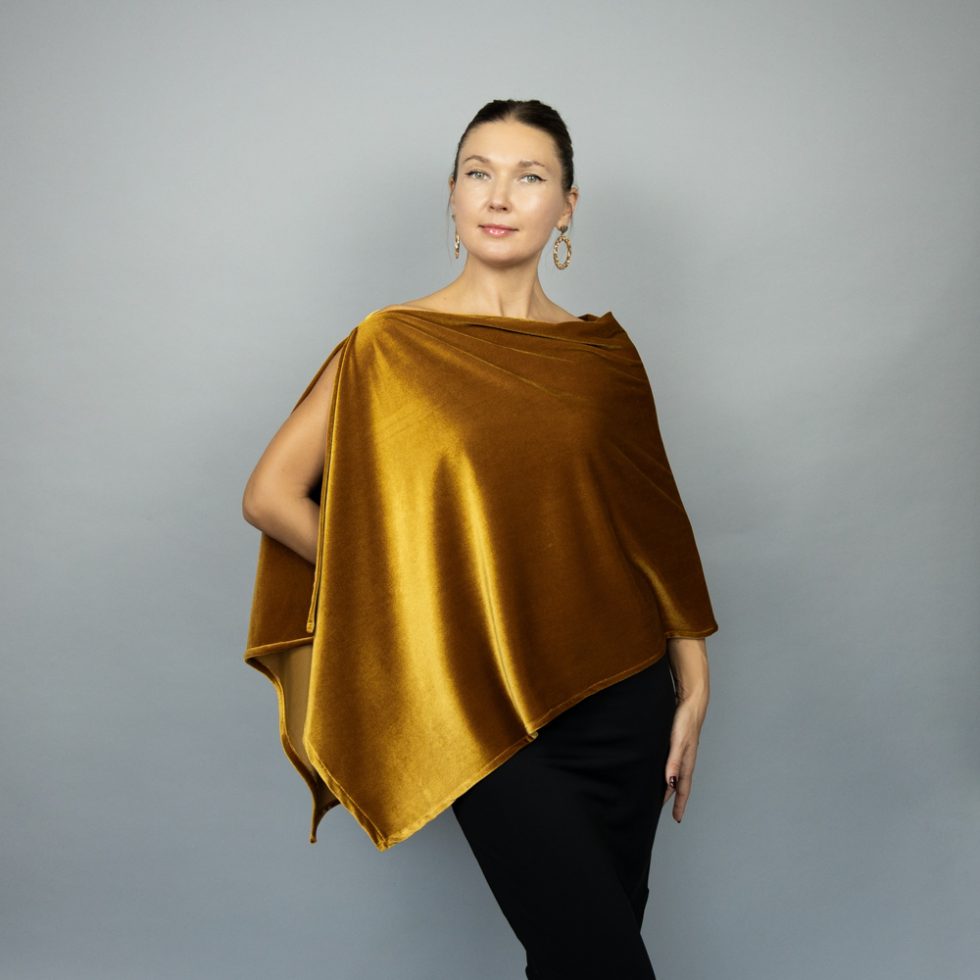 Gold velvet wrap gold velvet cape velvet shrug velour velvet bridesmaids wrap gold velvet cover shoulder cover woman gold winter wrap