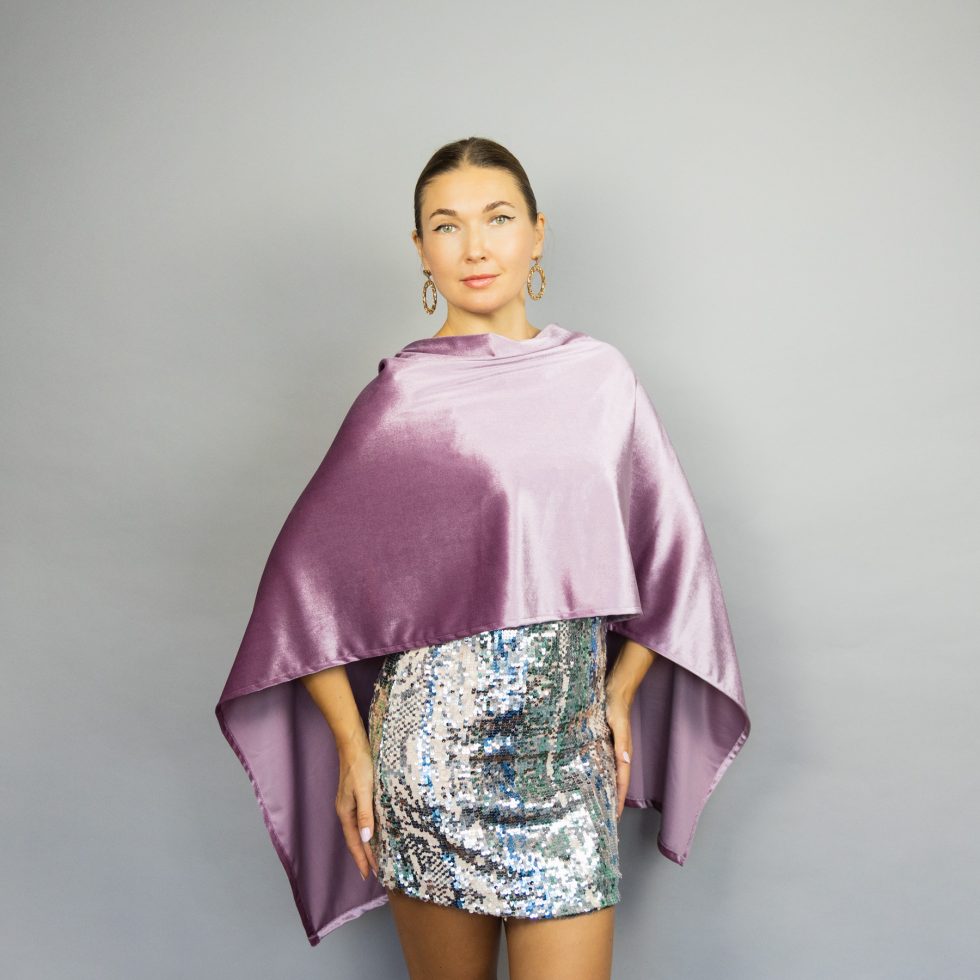Lavender velvet wrap lilac velvet cape velvet shrug velour bridesmaids wrap lavender velvet cape lavender shoulder cover woman velvet wrap
