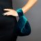 Japanese knot bag purse clutch teal green velvet wedding, party, special occasion, simple and elegant bag, evening dress, green prom purse