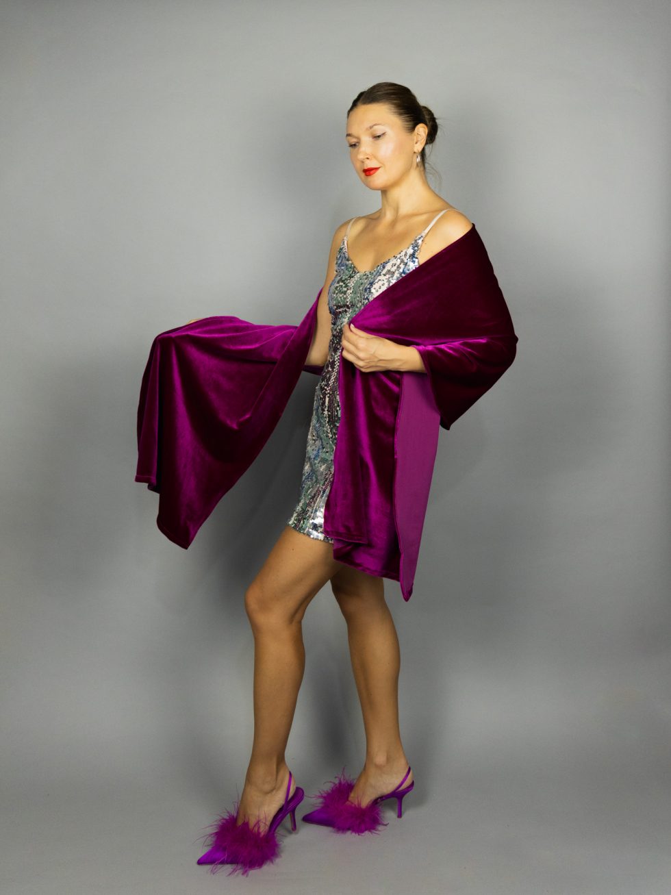 fuchsia velvet wrap fuchsia shawl terracotta winter shawl hot pink shrug fuchsia warm shawl pink bridesmaids wrap fuchsia woman scarf