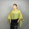 Light pistacho green Chiffon wrap bolero capelet wedding or evening shrug, navy, white, blue shrug jacket, woman poncho, woman cape, choir cape